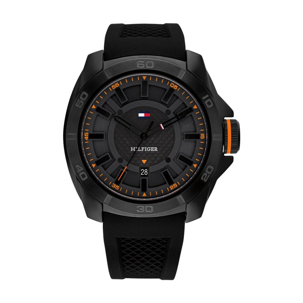 Tommy Hilfiger TH1792137 Men's Silicone Watch 49 mm.