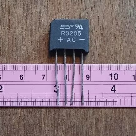 ไดโอดRS205บริดเรติฟลาย