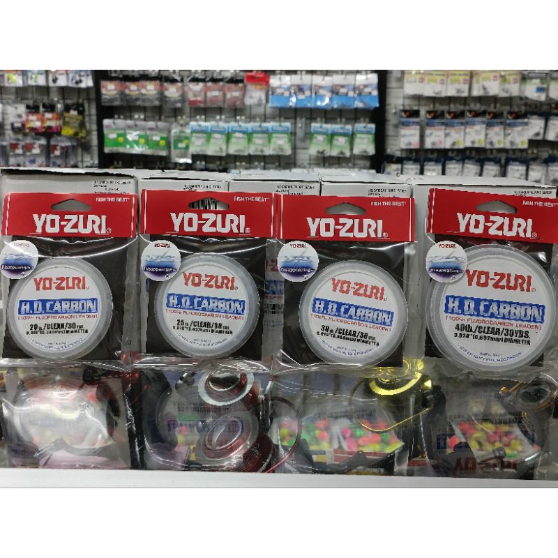 สายช็อค YO-ZURI HD carbon 100%