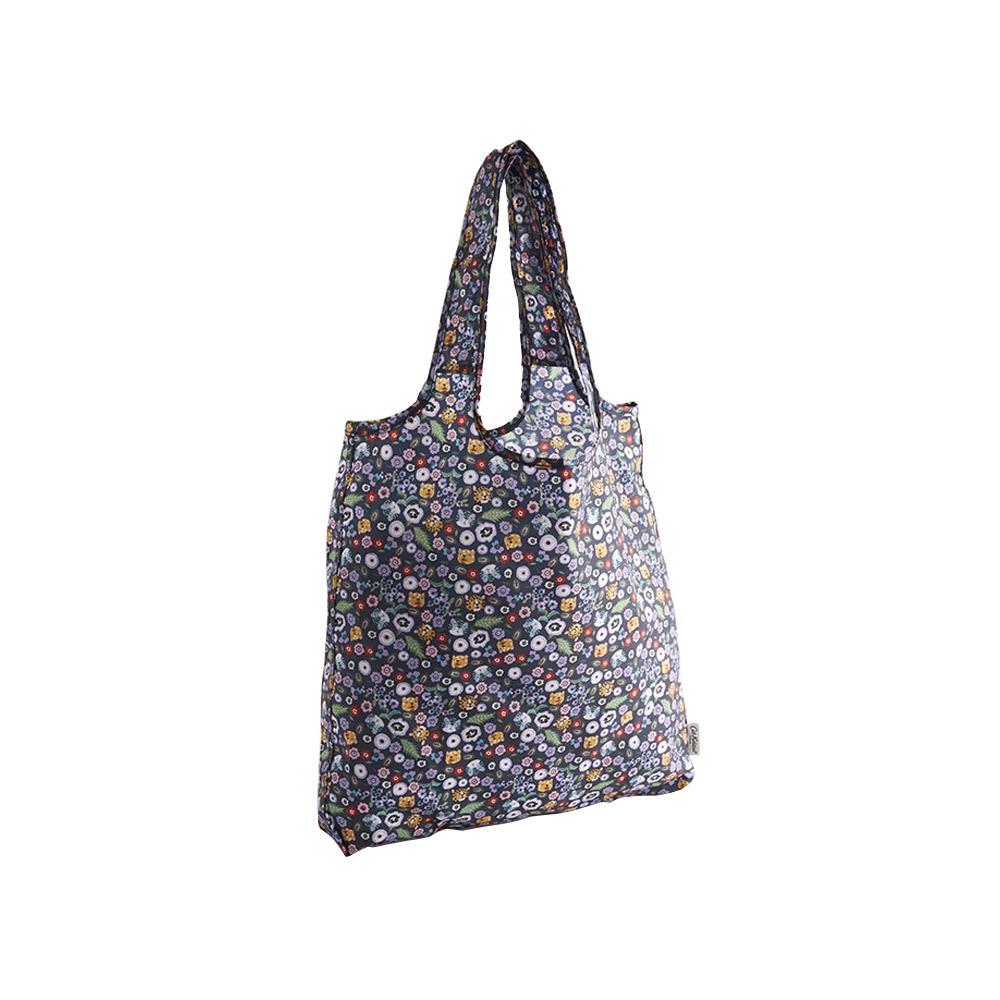 Cath Kidston Foldaway Shopper Misty Lavender Navy