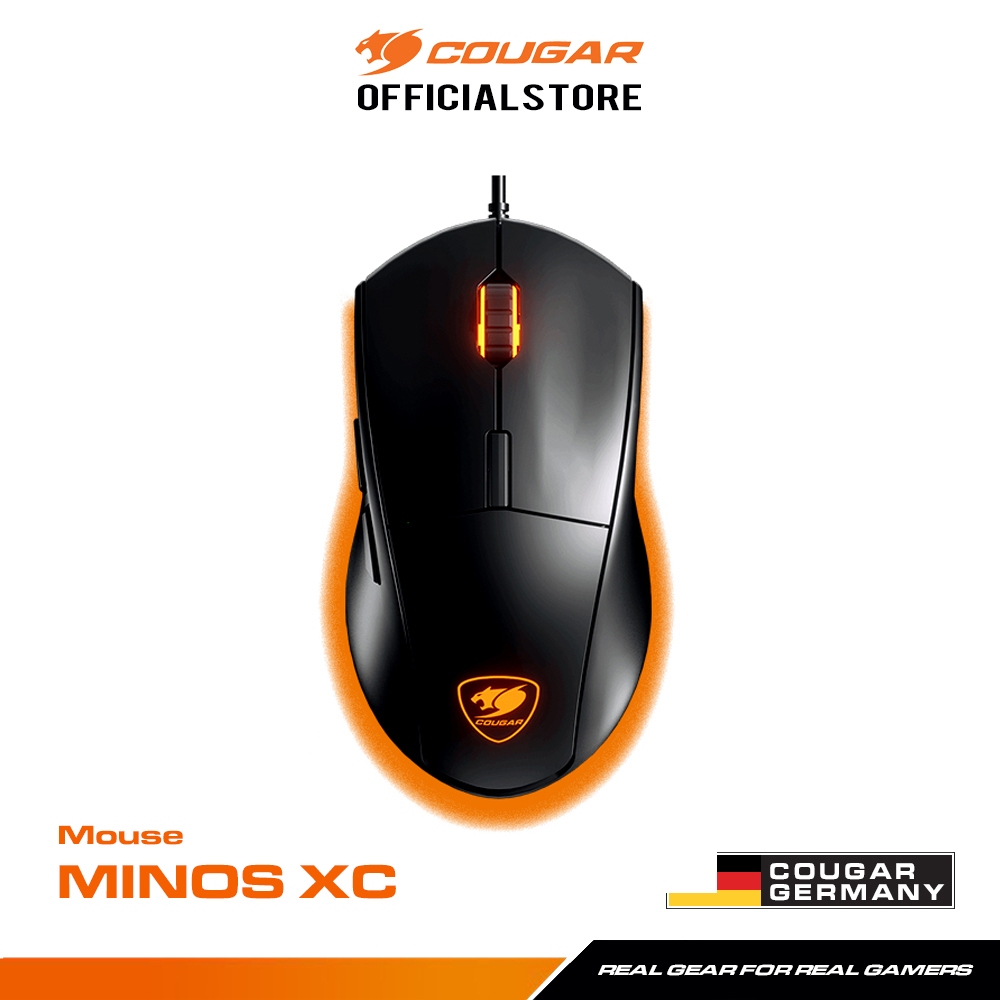 COUGAR MINOS XC : Gaming Mouse + Mousepad Combo Set รับประกัน 2 ปี
