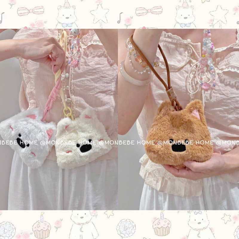 กระเป๋าใส่เหรียญ สุนัขเวสต์ไฮแลนด์ไวท์เทอร์เรีย กระเป๋าสตางค์ พร้อมส่ง