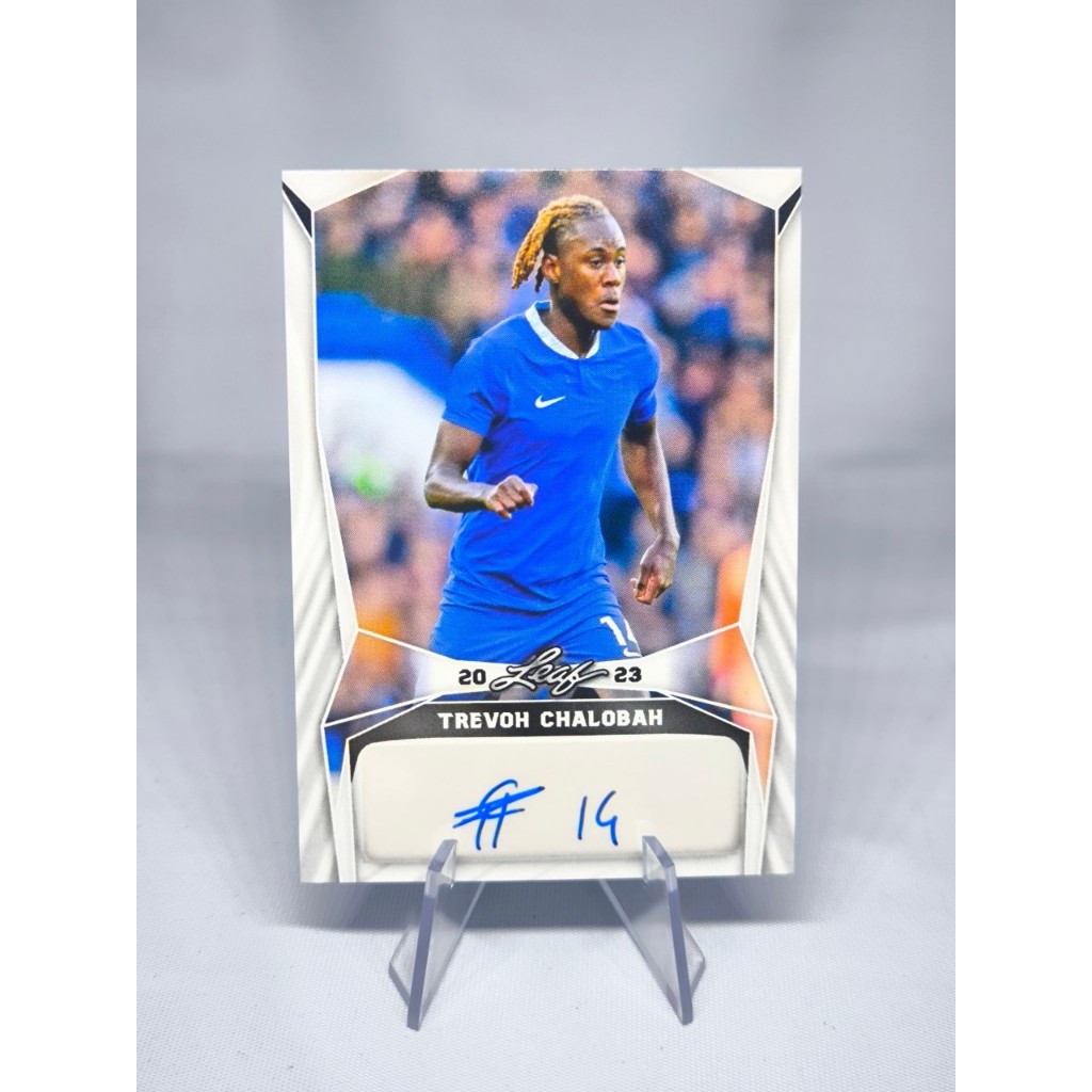 การ์ดลายเซ็นนักฟุตบอลดาวรุ่ง Leaf Ultimate Soccer Futures Rookie Chelsea F.C.