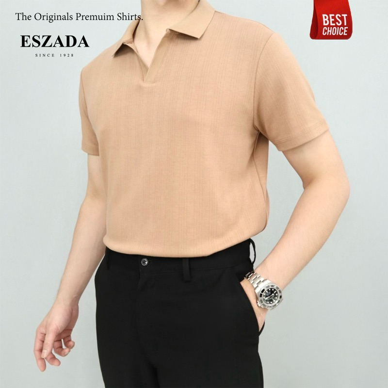 เสื้อโปโลผ้าพิเศษรุ่น Wisdom Premium (P08) Polo Design Premium Quality Super Soft Slim Fit AAA+