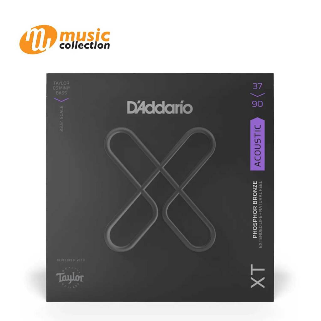 D'Addario สายเบส GS MINI BASS XT PH.BZ. 37-90 #XTB3790GS