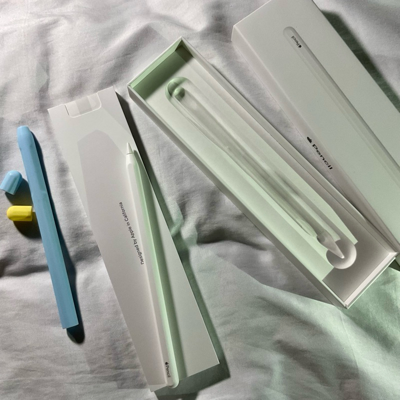 Apple Pencil gen2 มือสอง +แถมฟรีเคสซิลิโคน มีกล่องครบทุกอย่างค่ะ