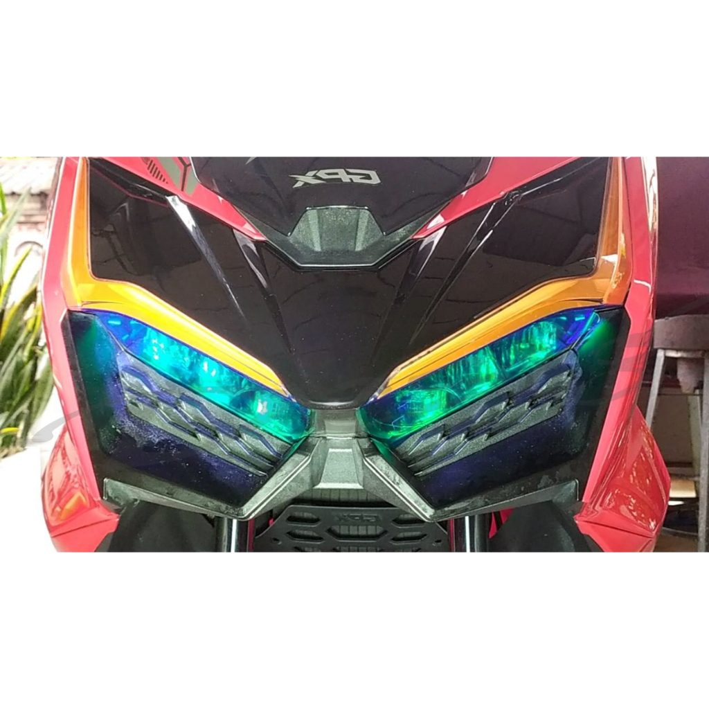 GPX DZ3 300 2024 ฟิล์มแต่งไฟหน้า ฟิล์มนำเข้าแบบ3ชั้นฟิล์มกันรอยเกรดพรีเมี่ยม ป้องกันและลบรอยขีดข่วนได้100% สีสันสวยสดใส