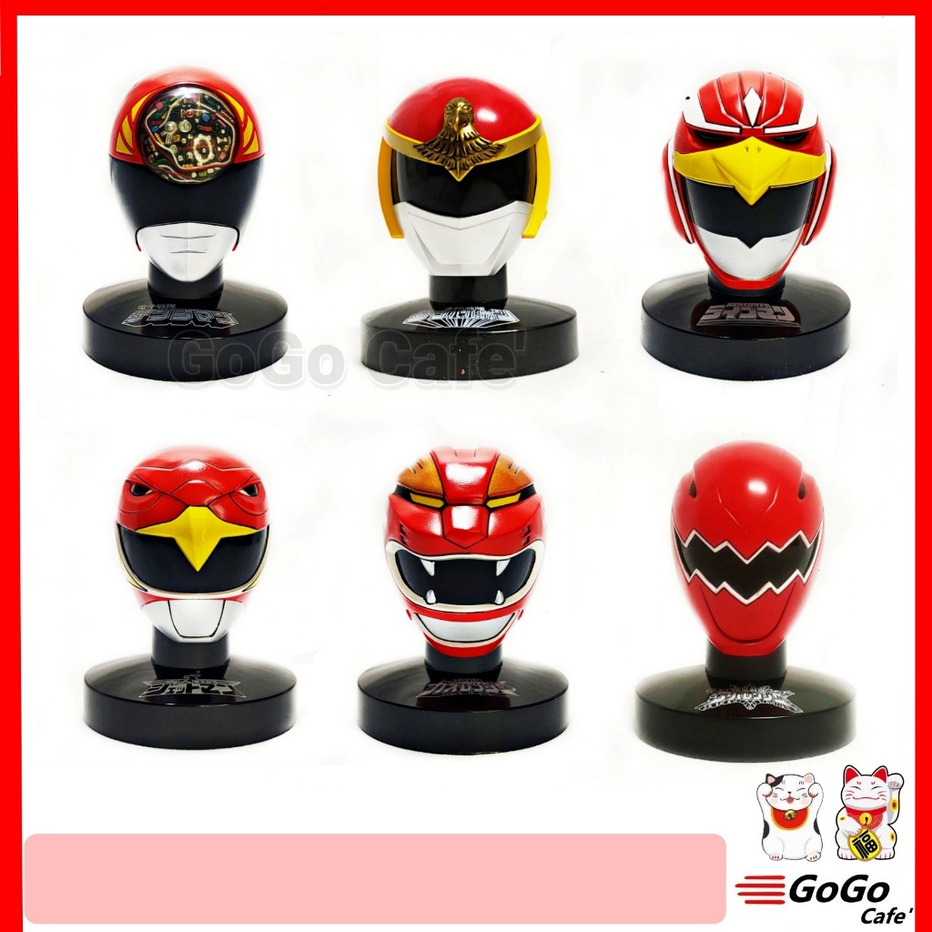 Bandai โมเดล หัวเซนไต 1/6 Super Sentai Liveman Jetman Gaoranger Denziman SunValcan Head Mask