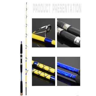 คันเบ็ด BIG SIZE คันตัน เวท 45-60LB ตกสวาย ตกบึก ตกปลาทะเล