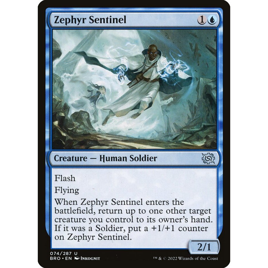 MTG : The Brothers' War: Zephyr Sentinel UNCOMMON