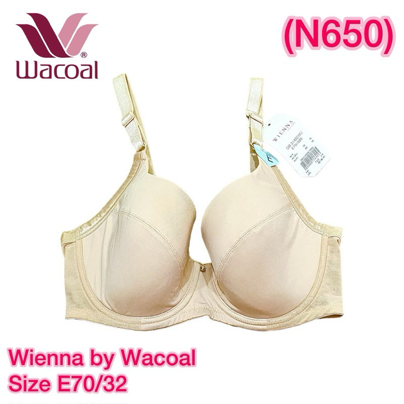 Wienna By Wacoal เสื้อในวาโก้ มีโครง ชุดชั้นใน Size E70/32E
