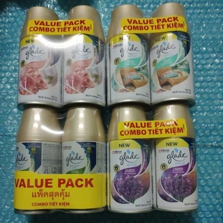 glade เกลด สเปรย์ฉีดปรับอากาศชนิดเติม(แพ๊คคู่ คุ้มกว่า) 175ก/252มล.