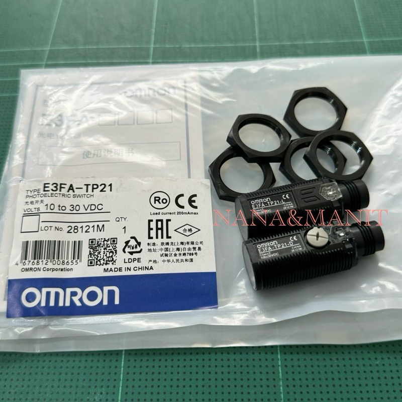 E3FA-TP21 Photoelectric sensor ✅พร้อมส่ง 🇹🇭