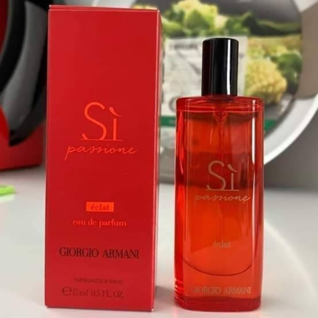 Giorgio Armani-Giorgio Armani Si Passione Eclat EDP 15ml(สินค้าแท้100%)