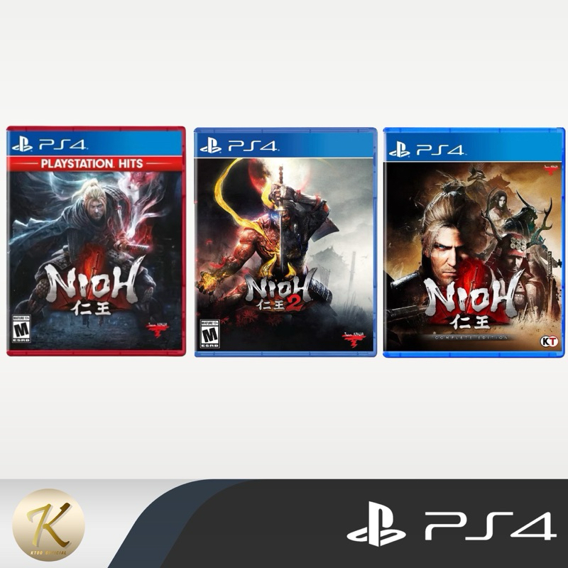 แผ่นเกมส์ PS4 : Nioh Complete Edition📍มือสอง  สินค้าพร้อมจัดส่ง