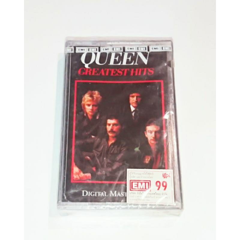 เทป​เพลง​ Cassette​ Tape​ เทป​คา​สเซ็ท​ Queen : Greatest​ Hits​ ซีล (1994)