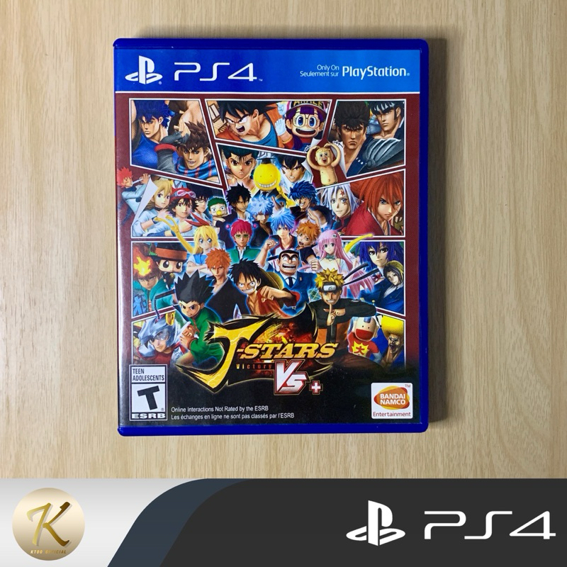 แผ่นเกมส์ PS4 : J Star Victory VS+ (เล่นได้ 2 คน) 📍English (มือ2) สินค้าพร้อมจัดส่ง