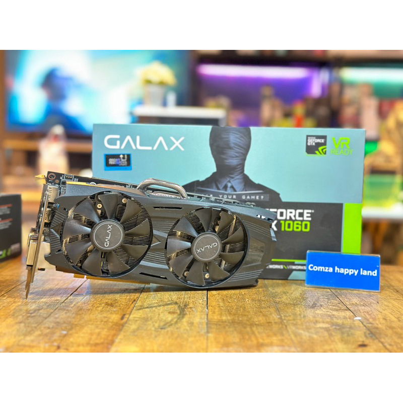 GALAX GTX1060 6GB exoc การ์ดจอมือสอง