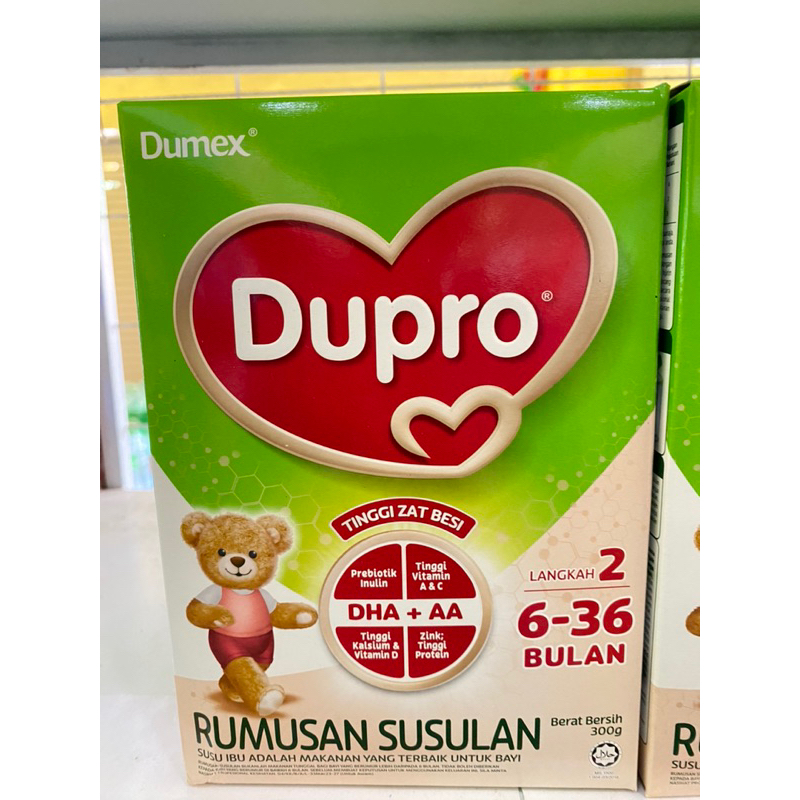 Dumex Dupro สูตร 1-2 ขนาด 300 กรัม