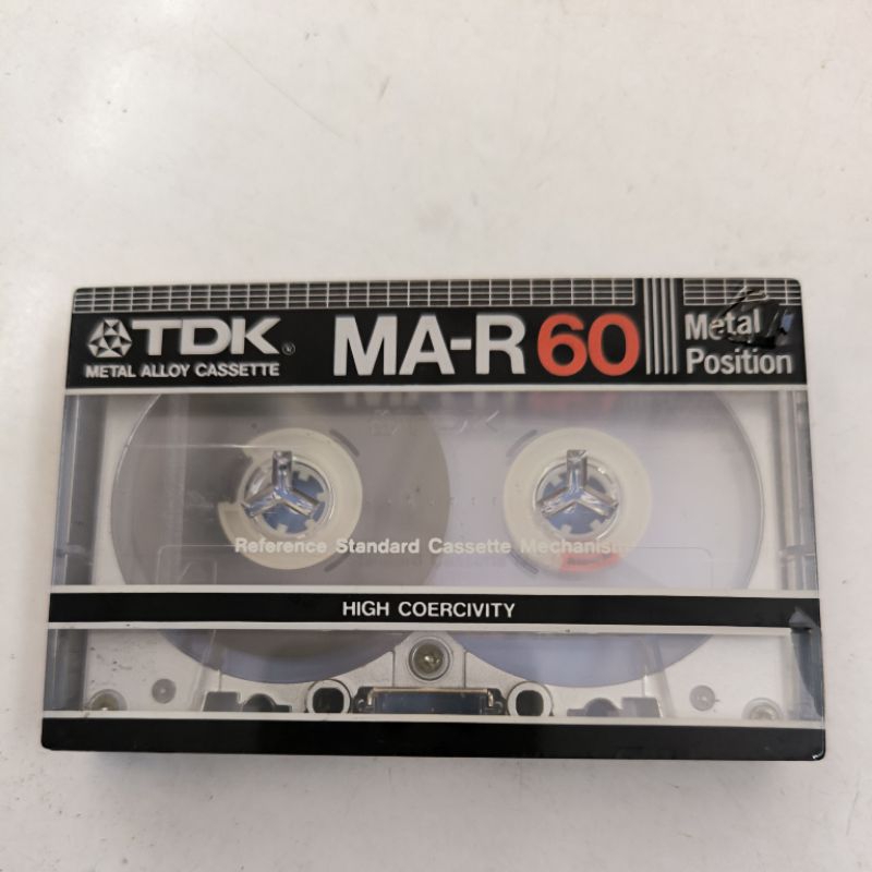 ม้วนเทปเปล่า TDK MA-R60 ในซีล