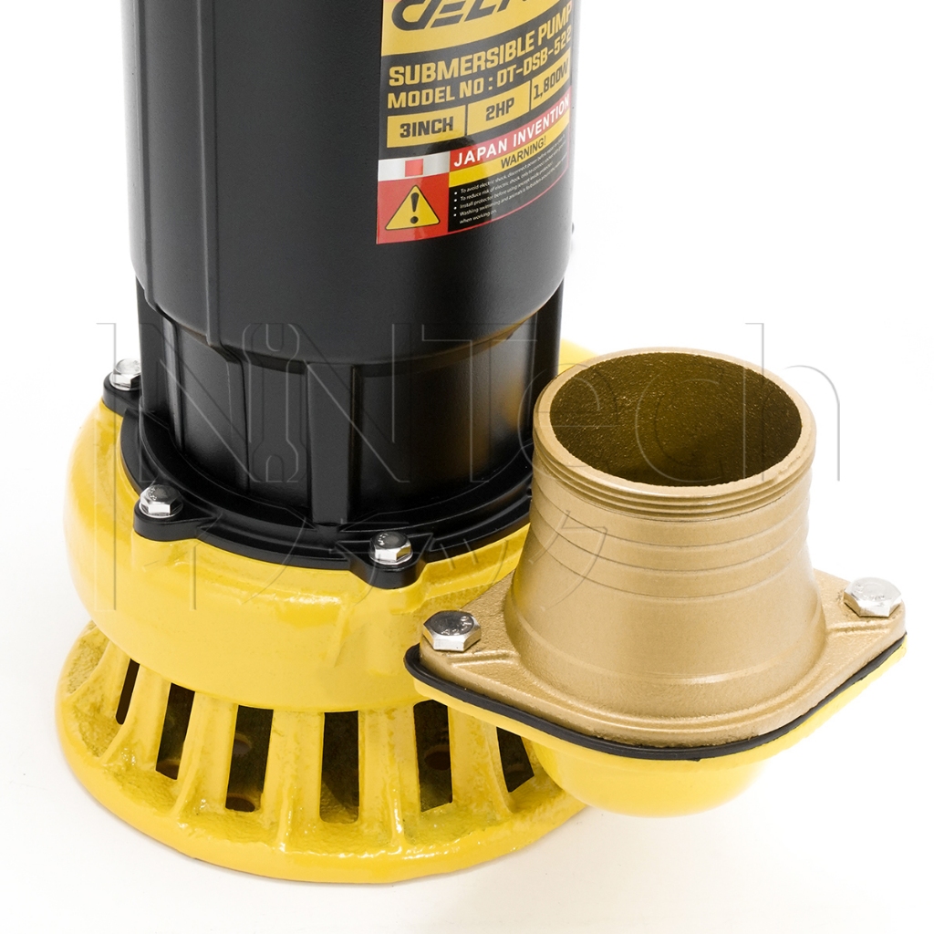ปั๊มแช่ 3 นิ้ว ปั๊มจุ่ม ไดโว่ ดูดโคลน 1,800W 2HP มอเตอร์ทองแดงแท้ 100% Divo แรงดันสูง Submersible Pump (3 นิ้ว) - รูปที่ 3