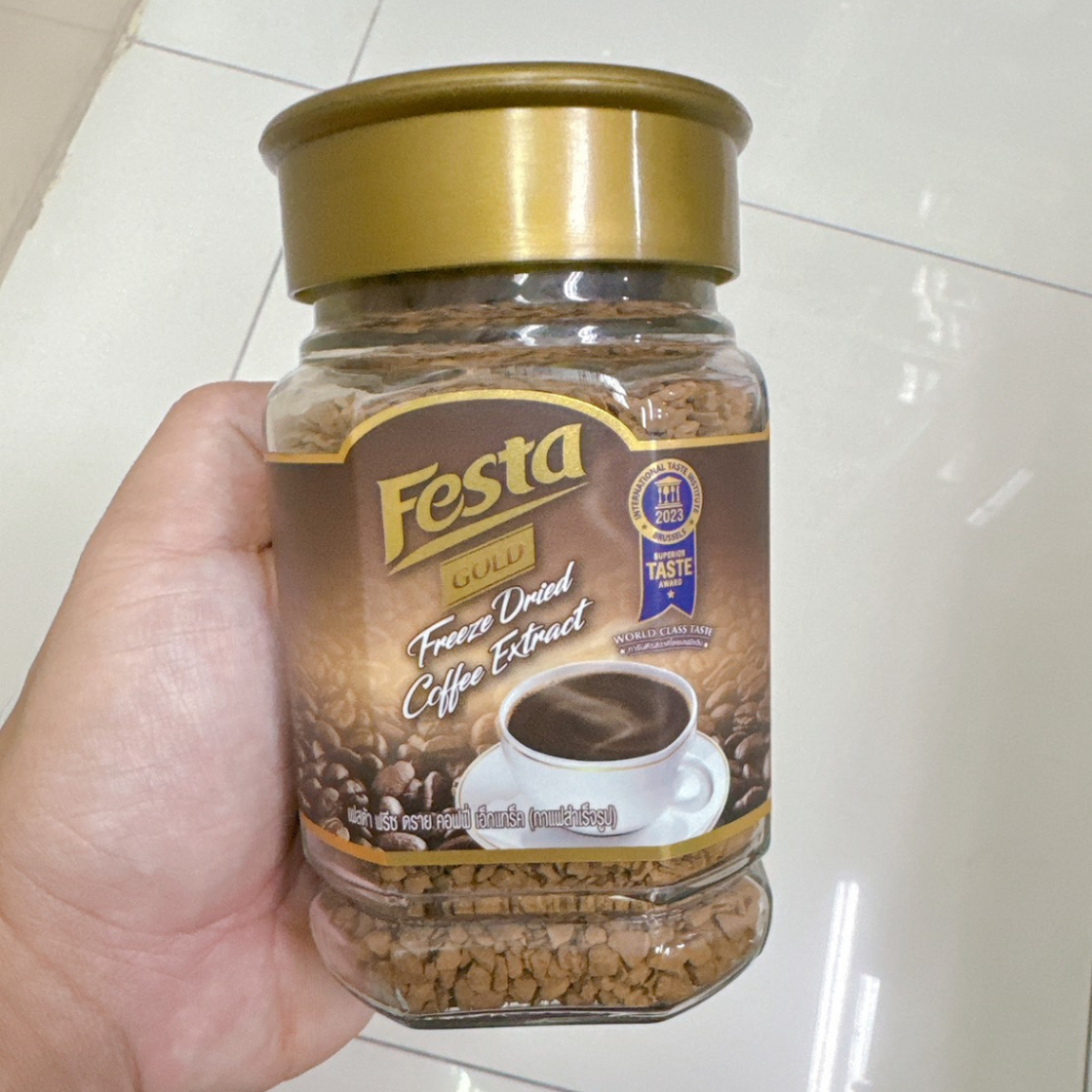 FESTA GOLD Coffee เฟสต้า ฟรีซ ดราย คอฟฟี่ กาแฟสำเร็จรูป 100G