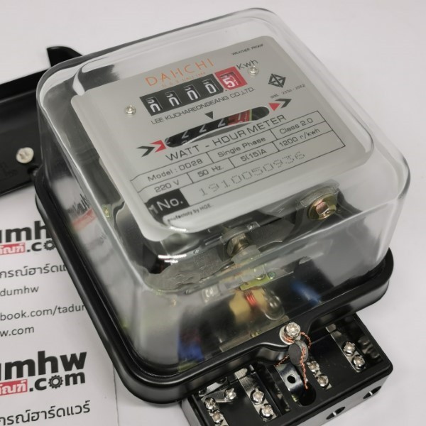 DAI-ICHI มิเตอร์ไฟฟ้า มาตรวัดหน่วยไฟฟ้า 5(15)A  มีมอก. 1153374