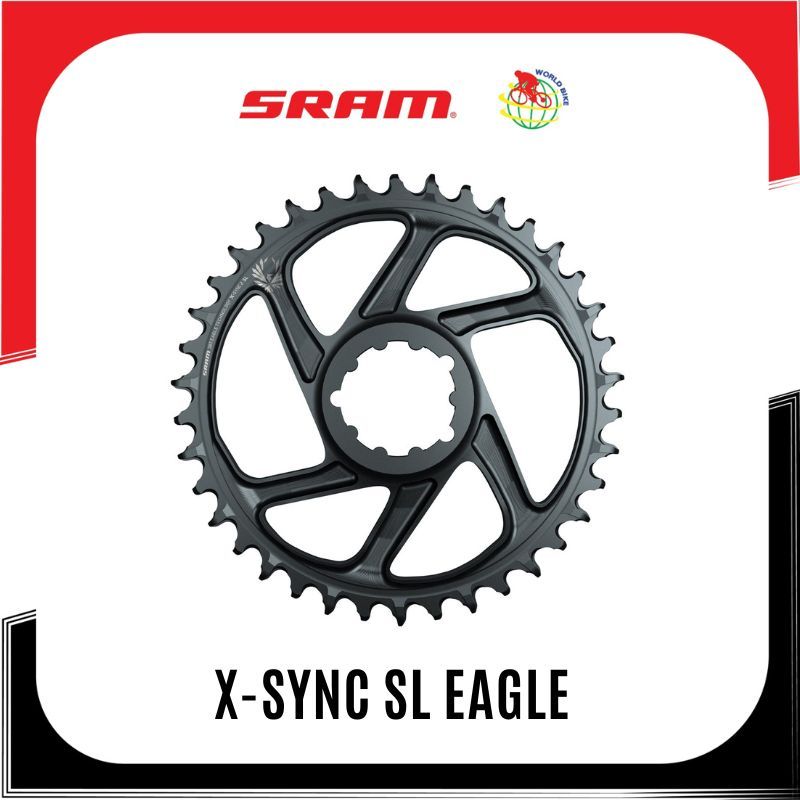 ใบจานหน้าจักรยาน Sram รุ่น CR X-Sync SL Eagle Direct Mount 3 Offset Boost