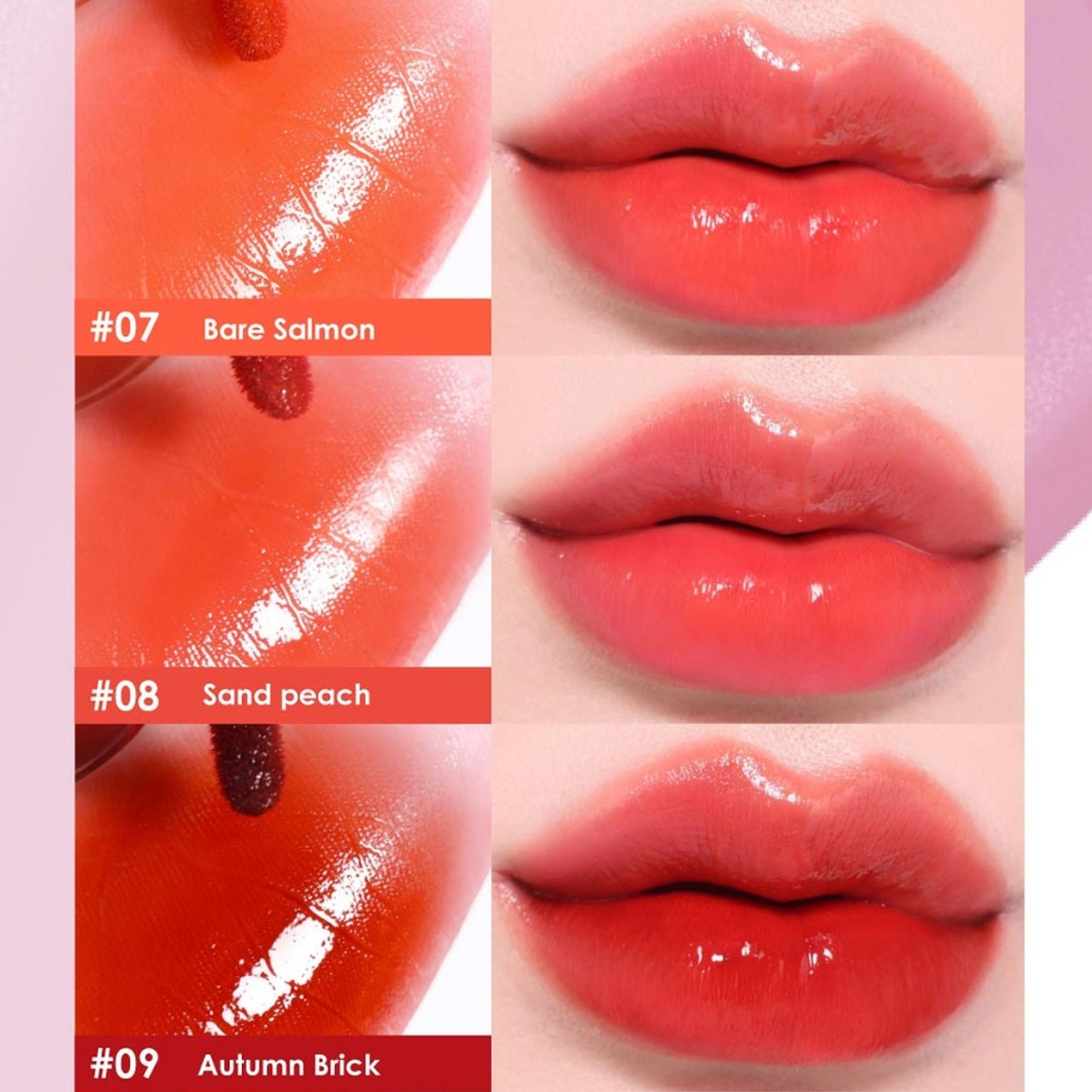 CATHYDOLL เคที่ดอลล์  โกลว์ ออยล์ ทินท์ 2.4 กรัม. Glow Oil Tint 2.4 g. (มีให้เลือก 12 เฉดสี) - รูปที่ 4