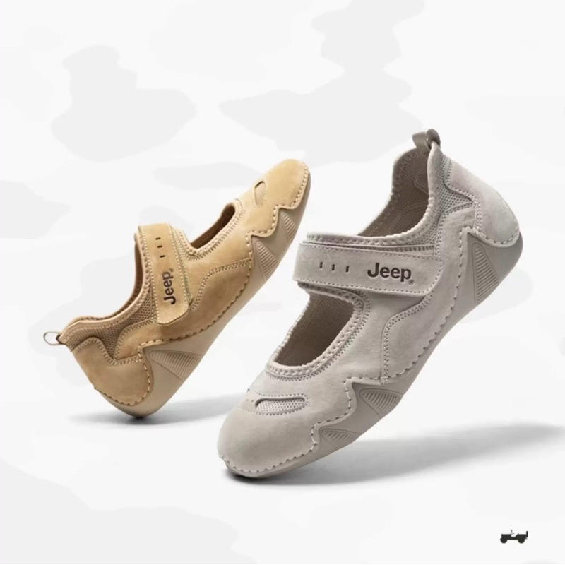 🤍Pre-order🤍 Jeep x The spirit of adventure รองเท้า Marry jane shoe มี 2 สี แท้💯