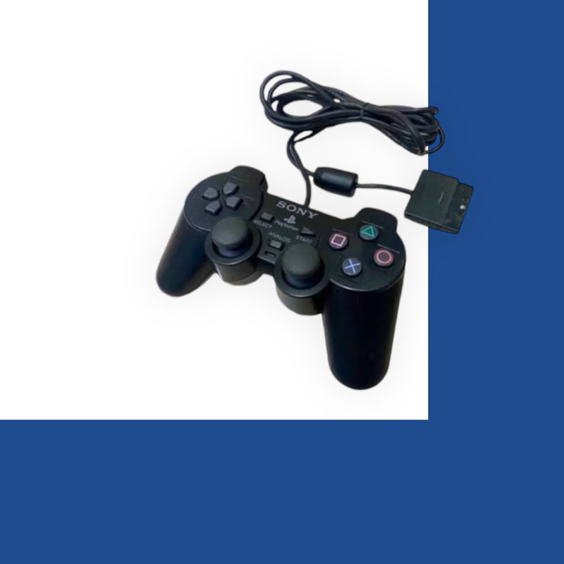 จอย ps2 มีให้เลือกทั้งแท้มือ2 และก็อปปี้ของใหม่เป็นจอย ic เปลี่ยนลูกยางได้เหมือนจอยแท้ใช้งานปกติ