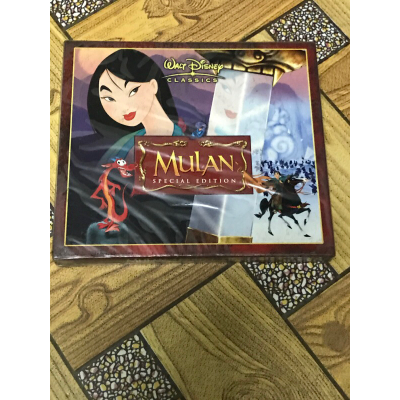 VCD,วีซีดีการ์ตูน, (2) MULAN SPECIAL EDITION มู่หลาน ,แผ่นแท้ มาสเตอร์ มือ 1