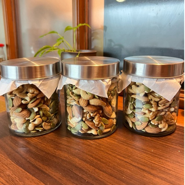 อาหารสมอง ถั่วคลีน 4 ชนิด อบความร้อนต่ำ กระปุก 350 กรัม