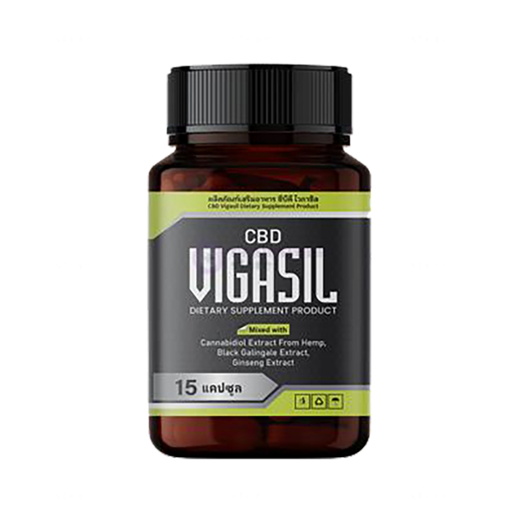 VIGASIL ผลิตภัณฑ์เสริมอาหาร ท่านชาย 1 กระปุก 15 แคปซูล