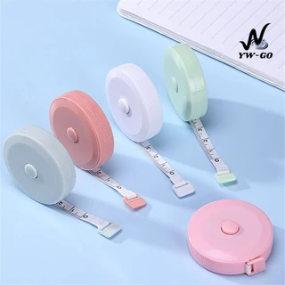 เทปวัดความสูง 150 ซม . สายวัดเอว สไตล์นอร์ดิกยืดหดได้ สายวัดแบบพกพา G2724