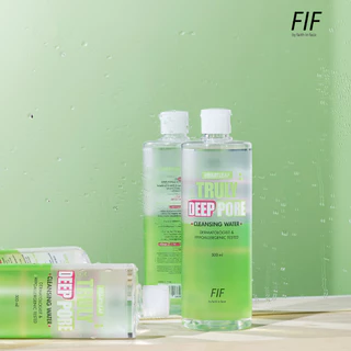 Faith in Face Heartleaf สูตรเคลียร์สะอาดถึงรูขุมขน ควบคุมความมันส่วนเกิน 500 มล. Heartleaf Truly