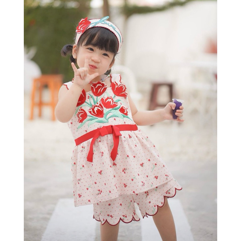 Babylovett (เซ็ตดอกไม้ วาเลนไทน์) Size 9-12