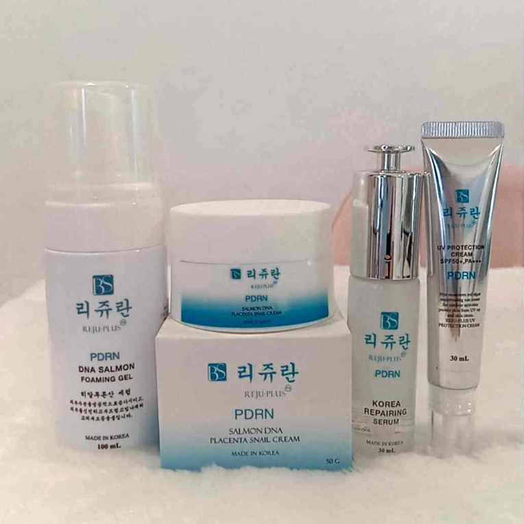 เซ็ต Reju-Plus ครีมหน้ากระจก หน้าใส ฟื้นฟูผิวฉ่ำวาว ลดริ้วรอย หน้าเด็ก หน้าเด้ง เกาหลี
