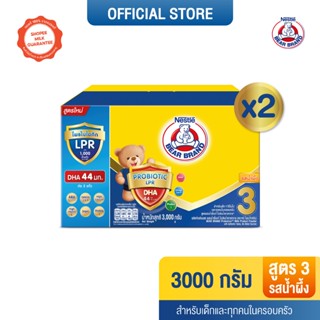 [นมผง] BEAR BRAND นมผง ตราหมี โพรเท็กชั่นสูตร 3 รสน้ำผึ้ง 30…