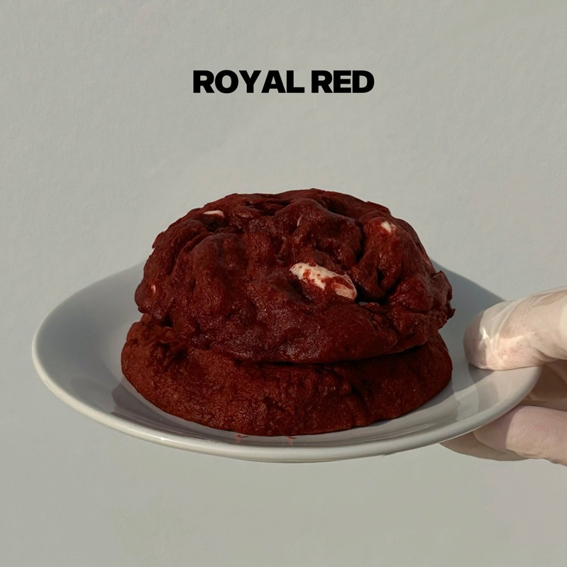 ROYAL RED COOKIES ซอฟคุกกี้เรดเวลเวทสไตล์ชังกี้ ไซส์ใหญ่