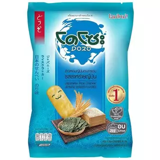 ยกแพ็ค โดโซะ ข้าวหอมญี่ปุ่นอบกรอบ แบบแผ่น 20บาท 6ซอง รสดั้งเดิม รสคอร์นชีส รสสาหร่าย รสไส้กรอก