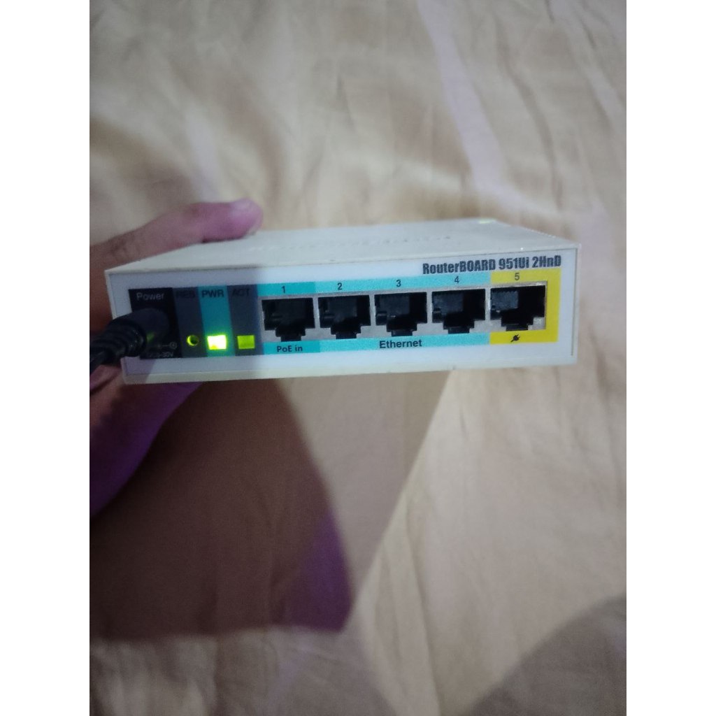 Mikrotik RB951Ui-2HnD Router Borad มือสอง