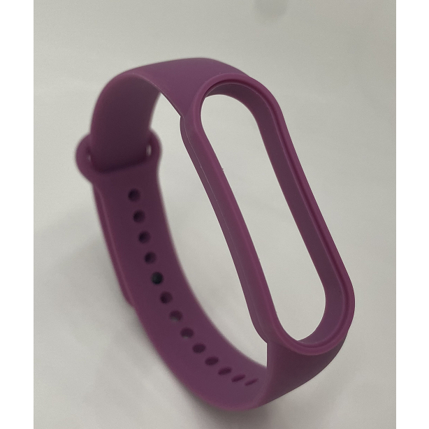 Xiaomi สร้อยข้อมือสายรัดซิลิโคน mi band3/4/5/6 สายรัดกีฬาระบายอากาศ - รูปที่ 3