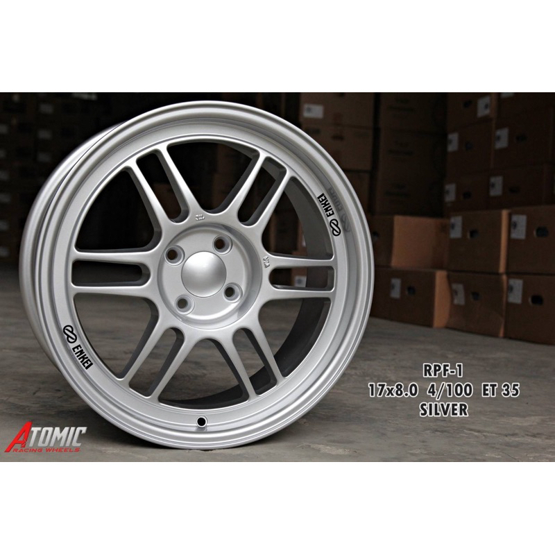 ราคาต่อ1วง(ขาย4วงใหม่แกะกล่อง) 4รู100 ล้อแม็กขอบ 17 ใส่ เก๋ง 4รู100 ได้100%