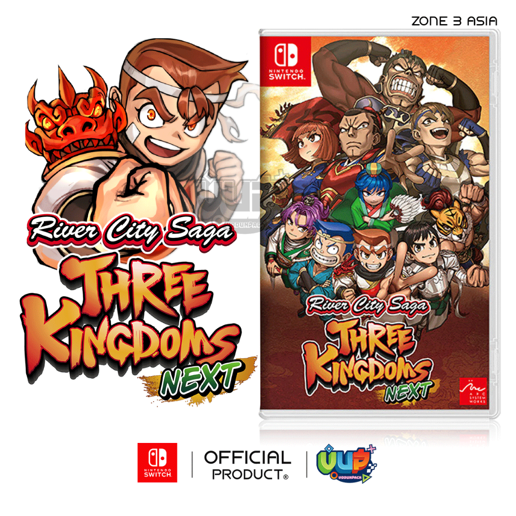 NSW : River City Saga: Three Kingdoms Next / Zone 3 ASIA Eng ตลับเกม นินเทนโด้สวิช Nintendo Switch