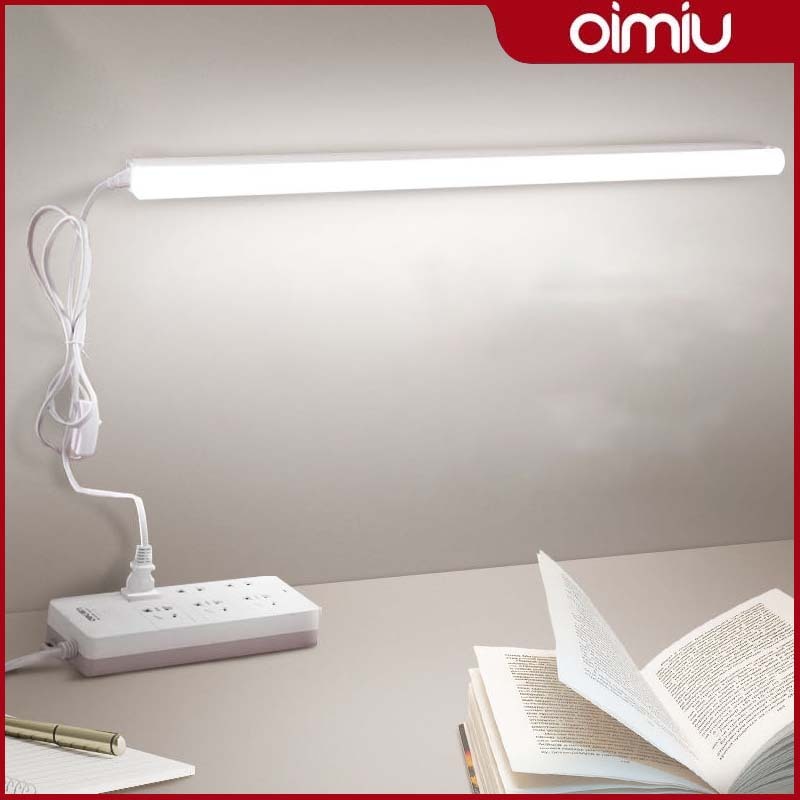 OIMIU หลอดไฟ LED 8W โคมไฟแม่เหล็ก USB ไฟ 30/60CM โคมไฟอ่านหนังสือ โคมไฟติดผนังห้องนอน