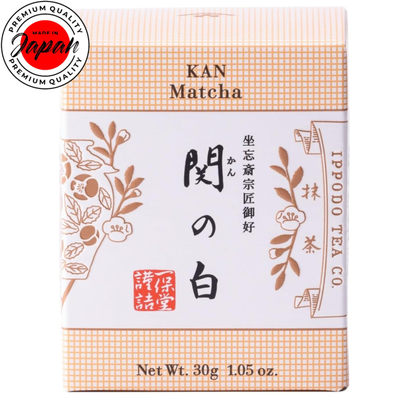 Ippodo tea Matcha Kannoshiro 30g box Premium คุณภาพสูง Kyoto ผงชาญี่ปุ่น chaho ของแท้ 100% ส่งตรงจาก