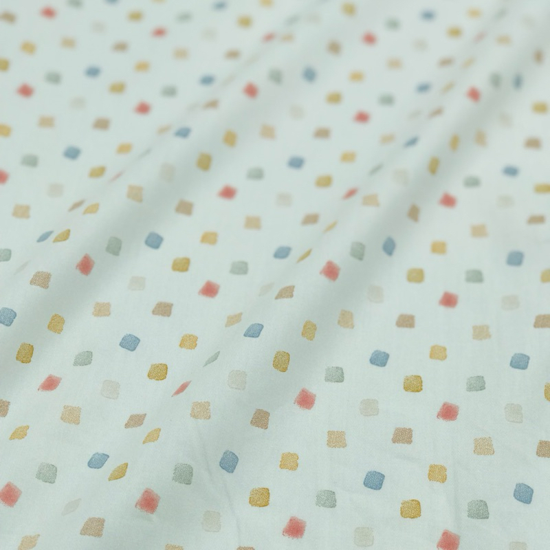 ผ้า cotton 100% หน้ากว้าง 64“(160cm.) เนื้อดี สีละมุน พร้อมส่งค่ะ