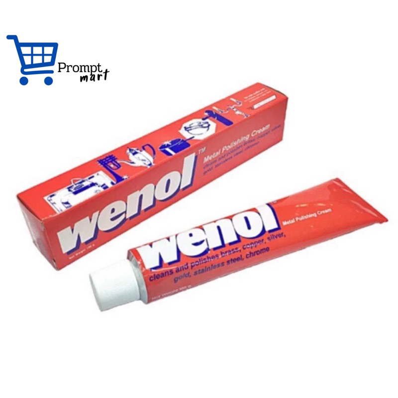 ขอบิลเบิกได้  Wenol วีนอล ครีมขัดโลหะ 50 กรัม และ 100 กรัม