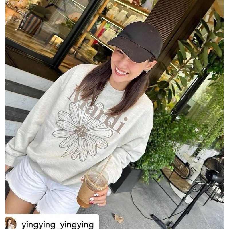 พร้อมส่งจากไทย 🇹🇭✨ 🌸 เสื้อแขนยาว​ Flower mardi​ 🇰🇷